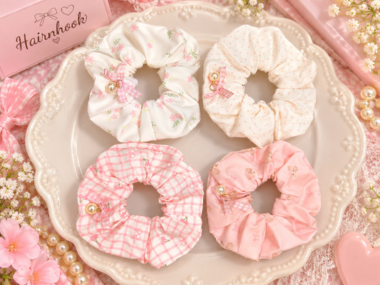 Korean special kitty version scrunchie (pack of 10)