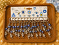 Premium evil eye keychain (pack of 12)