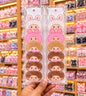 Korean premium medium size acrylic cluchter ( pack of 12)