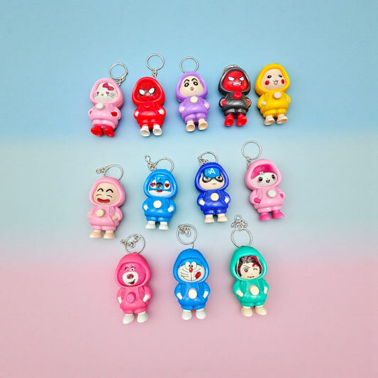 Face changing keychain small size ( pack of 24)