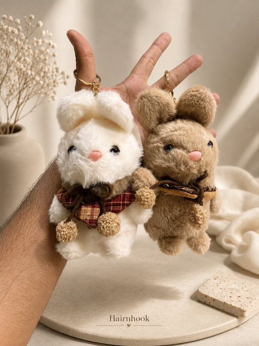 Premium plushies keychain (pack of 6)