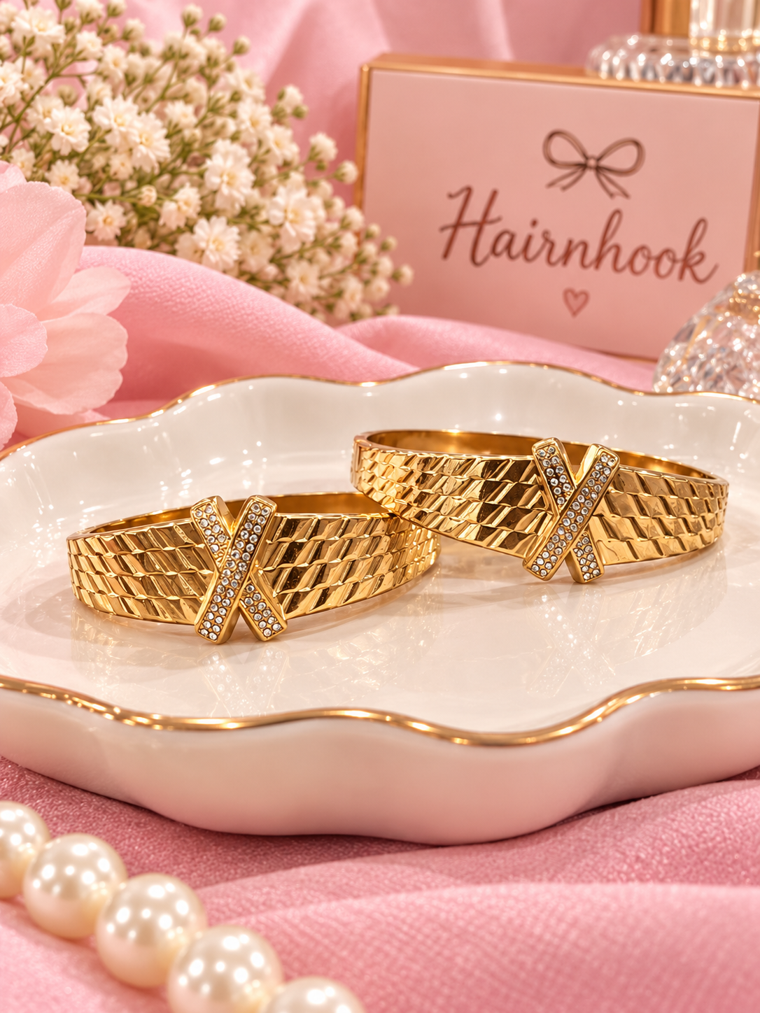 Korean anti tarnish bracelet (pack of 3)