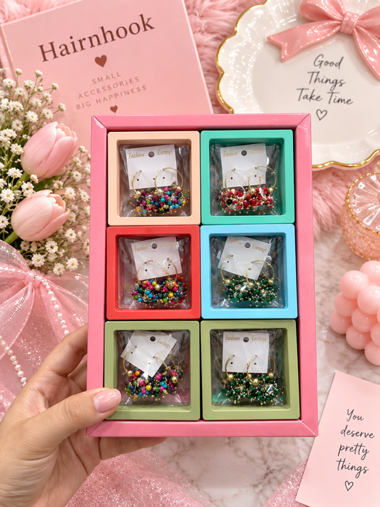 Indian style small jhumka box (pack of 12)