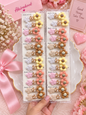 Korean hair accessories pin for girls (pack of 12)