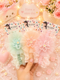 Pastel Lace Flower Baby Headbands(pack of 12)