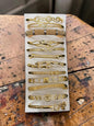 Korean stainless steal bracelet (pack of 12)mix design