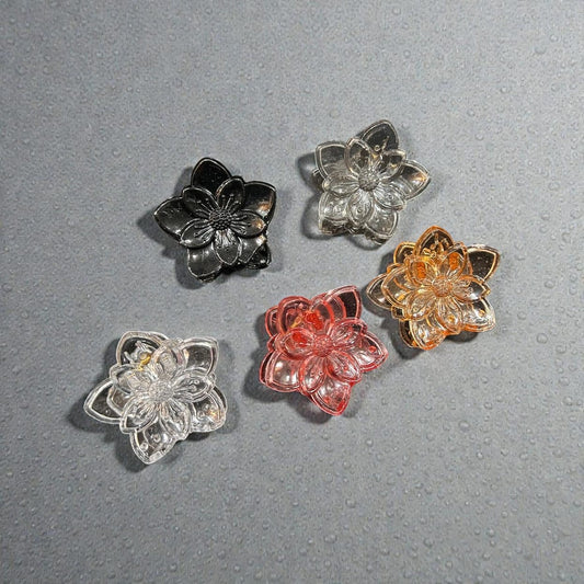 Star flower hair clip ( pack of 12)