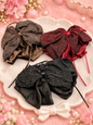 Korean big size bow cluchter(pack of 12)