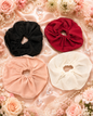 Korean premium scrunchies ( pack of 12)