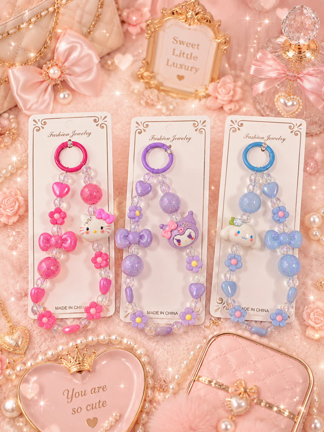 Phone charms (pack of 12)