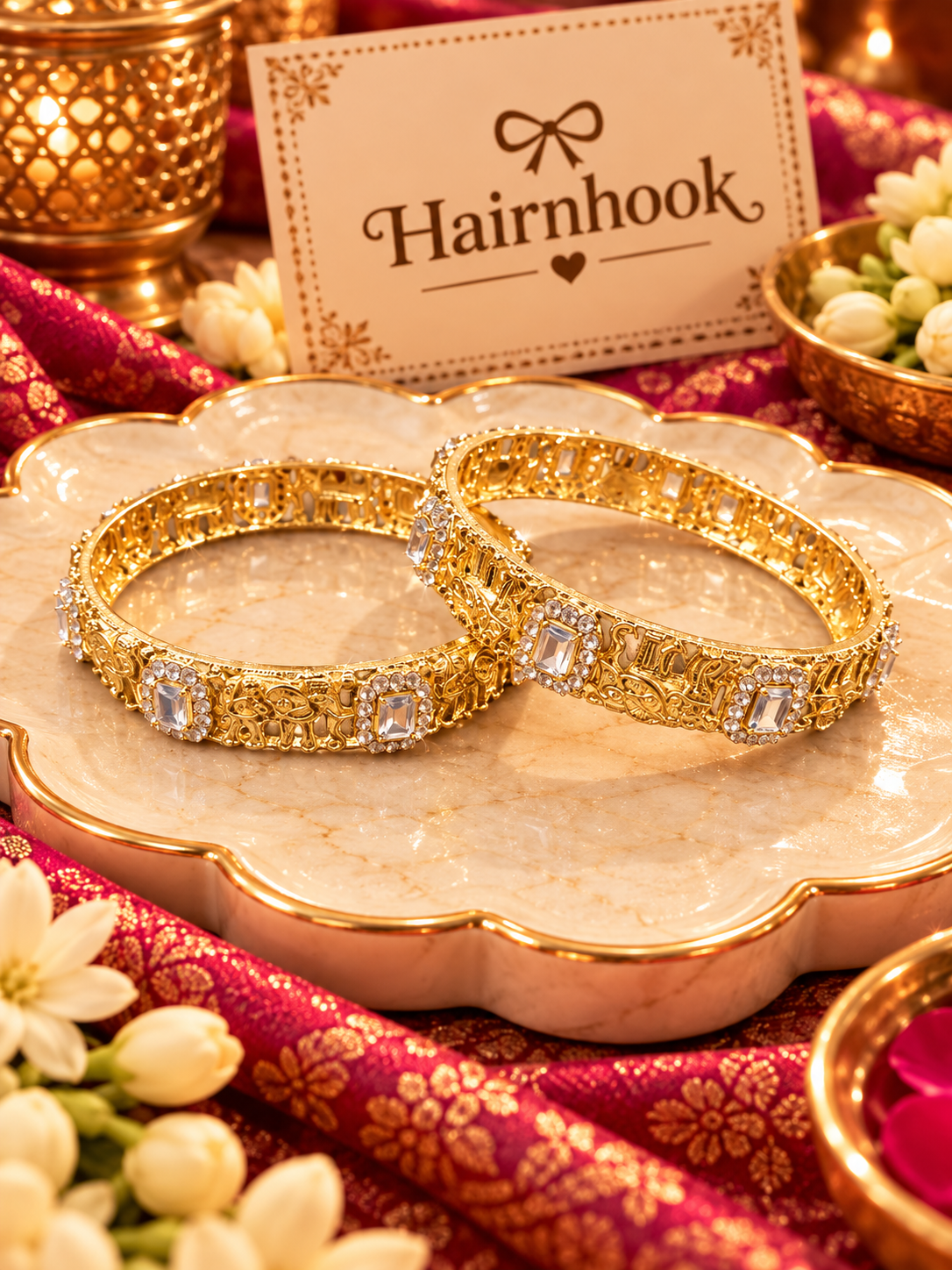Premium karwachauth kada collection(pack of 3 piece 3 size in one pack )
