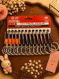 Korean premium hook keychain (pack of 12)