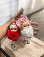 🎀 Cute Fluffy Baby Doll Keychain – Kawaii Fur Doll Bag Charm ✨( pack of 12)