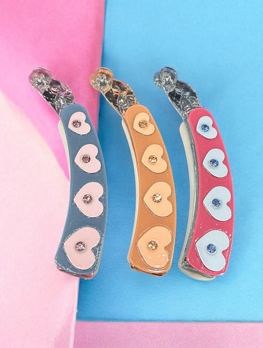 Premium banana clip of girls and women ( pack of 12)