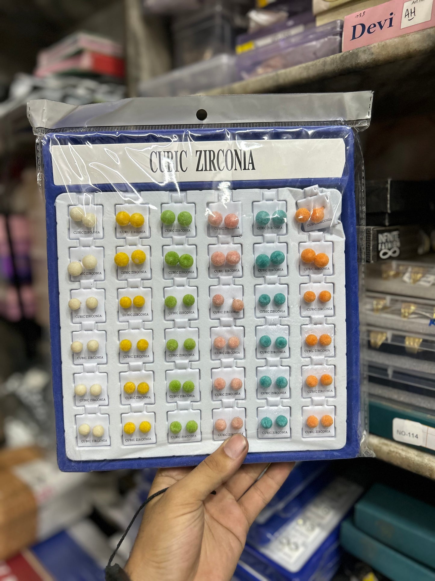Korean studs tops (pack of 36 piece)