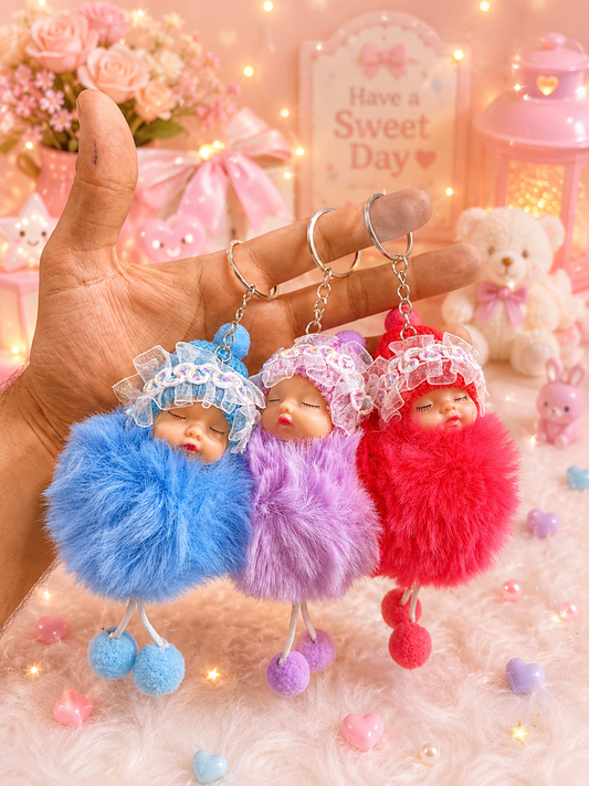 Dolls keychain (pack of 12)