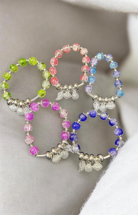 Elegant Gift-Ready Bracelet Charms ( pack of 12)