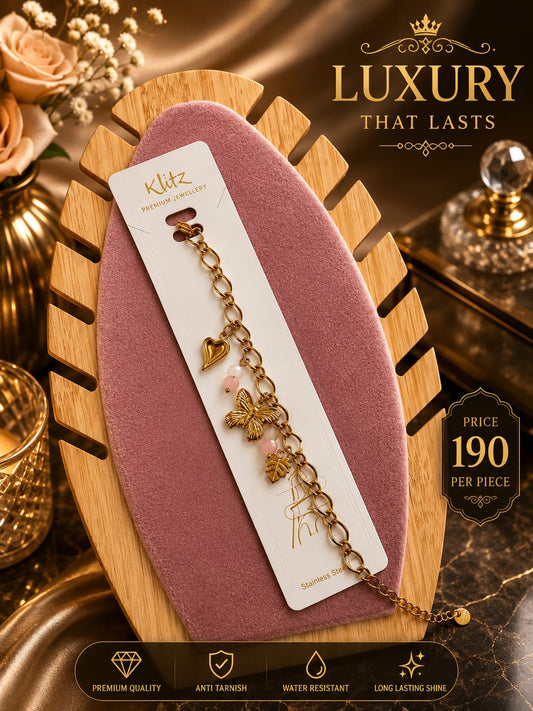Anti tarnish chain bracelet (pack of 3)