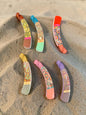 Honey Branded Banana Clip – Premium Printed Hair Accessory for Women & Girls( pack of 12)