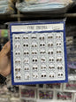 Korean studs tops (pack of 36 piece)