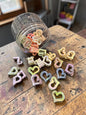 Pastel Mini Claw Clips Jar Set | Korean Style Hair Clutcher Collection( pack of 24)