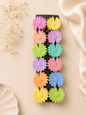 Premium flower hair claw ( pack of 12)