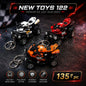 New Toys 2 Premium Pull Back Motorbike Keychains( pack of 6)