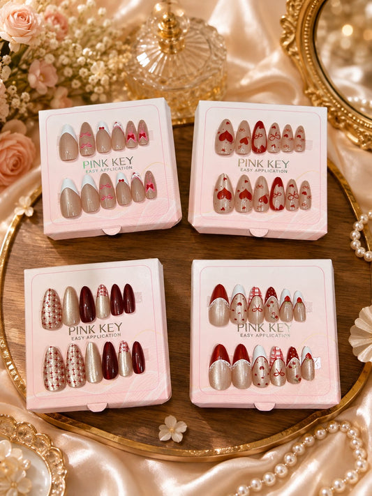 Premium press on nails ( pack of. 12 sets)