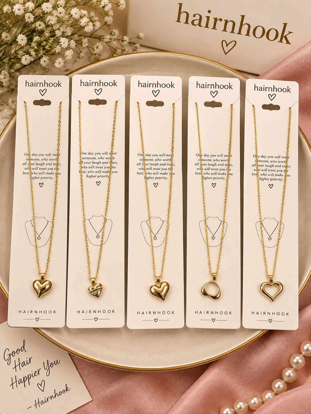 Korean locket mix design (pack of 12)