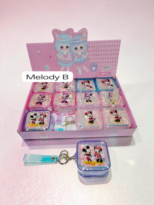Water pouch  keychain ❤️🎀🌸