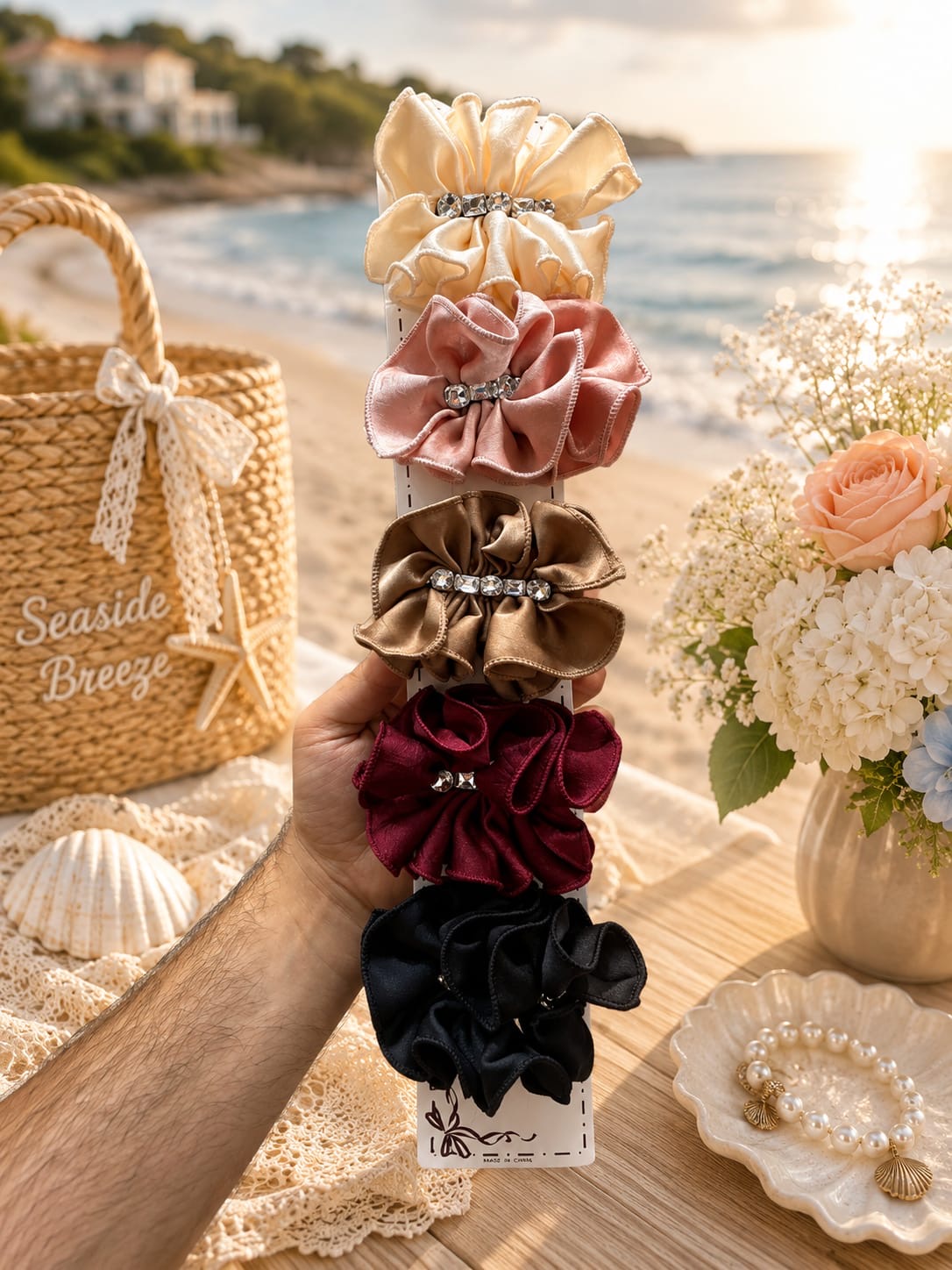 Korean premium hair bow (pack of 5)