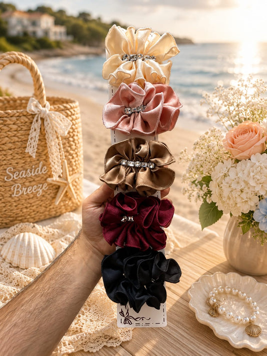Korean premium hair bow (pack of 5)