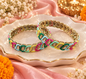 Premium karwachauth kada collection(pack of 2 piece 2 size in one pack 2.8,2.10)