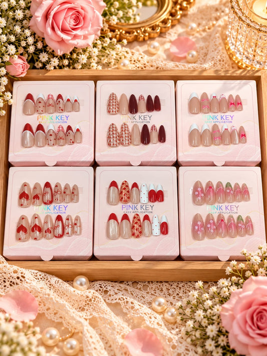 Premium press on nails (pack of 12)