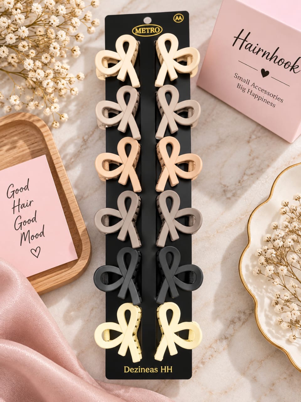 Korean hui hui clutchers (pack of 12)