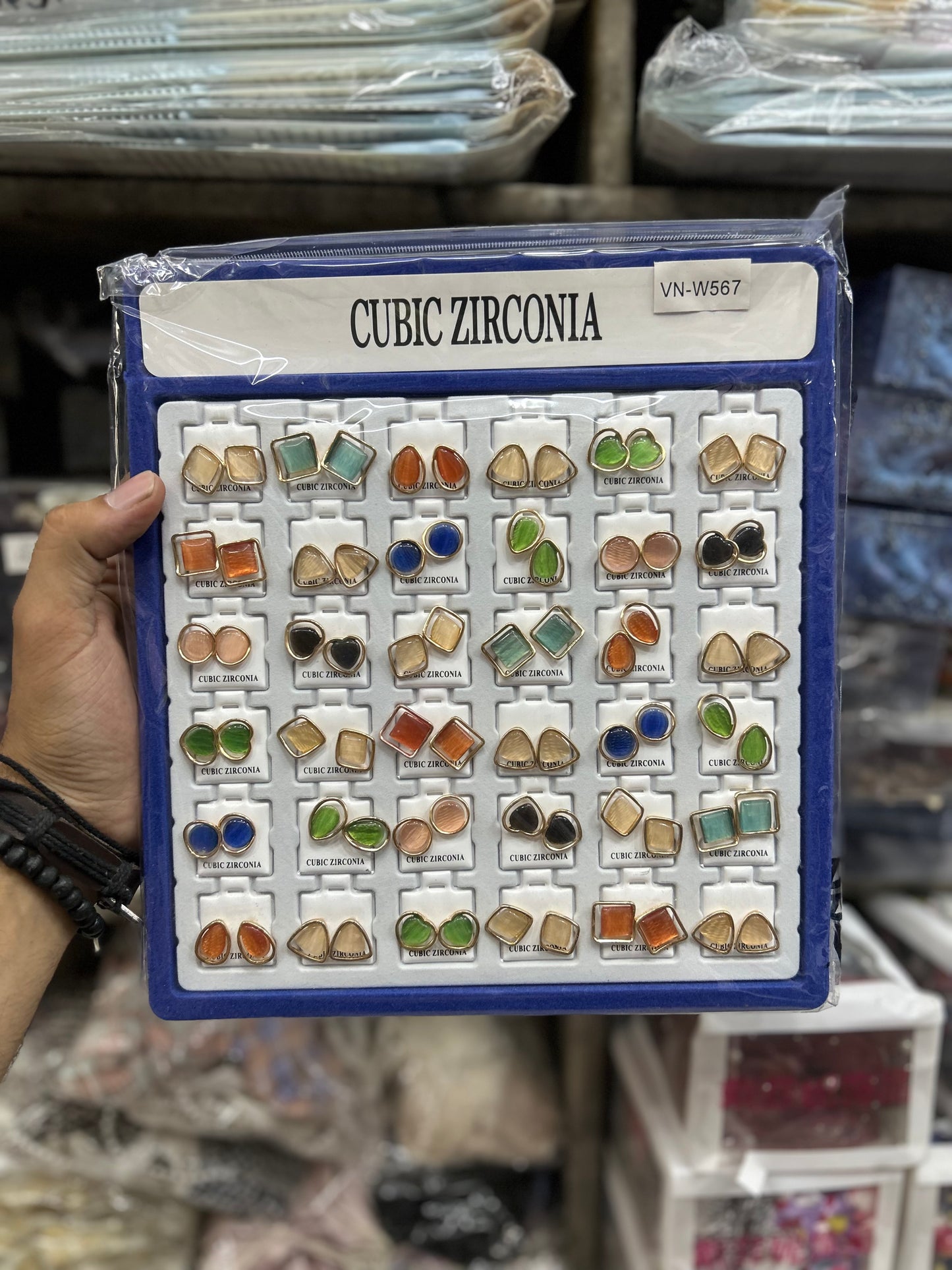 Korean studs tops (pack of 36 piece)
