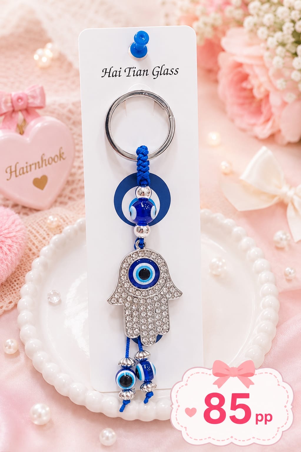 Evil eye keychain(pack of 6)