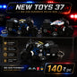 New Toys 37 Big Size Pushback Police Bike Keychains(pack of 6)