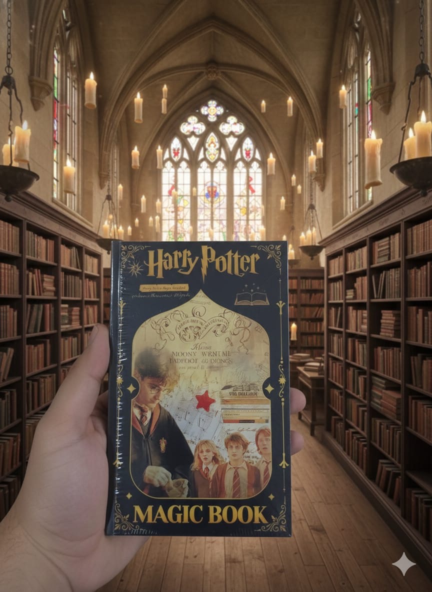 Harry Potter Draco Malfoy Magic Book – Wizard Theme Collectible Notebook / Diary( pack of 3)