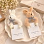 Korean plushies scrunchie (pack of 12)