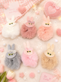 Korean scrunchies ❤️🌸🎀(pack of 12)
