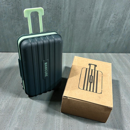 Mini Suitcase Manicure Kit – Portable Nail Care Set