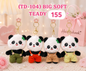 Plushies soft toy keychain ( pack of 6)