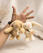 Premium plushies keychain (pack of 6)