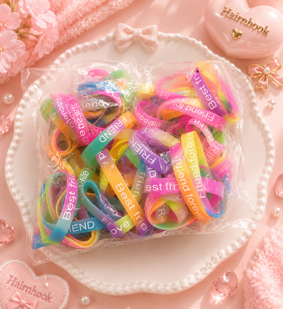 Friendship band elastic (pack of 100 piece)