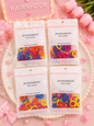 Korean plain rubber band for kids (pack of 12 packet 1 packet has 40 piece)