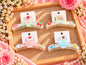 Acrylic big size cluchter (pack of 12)