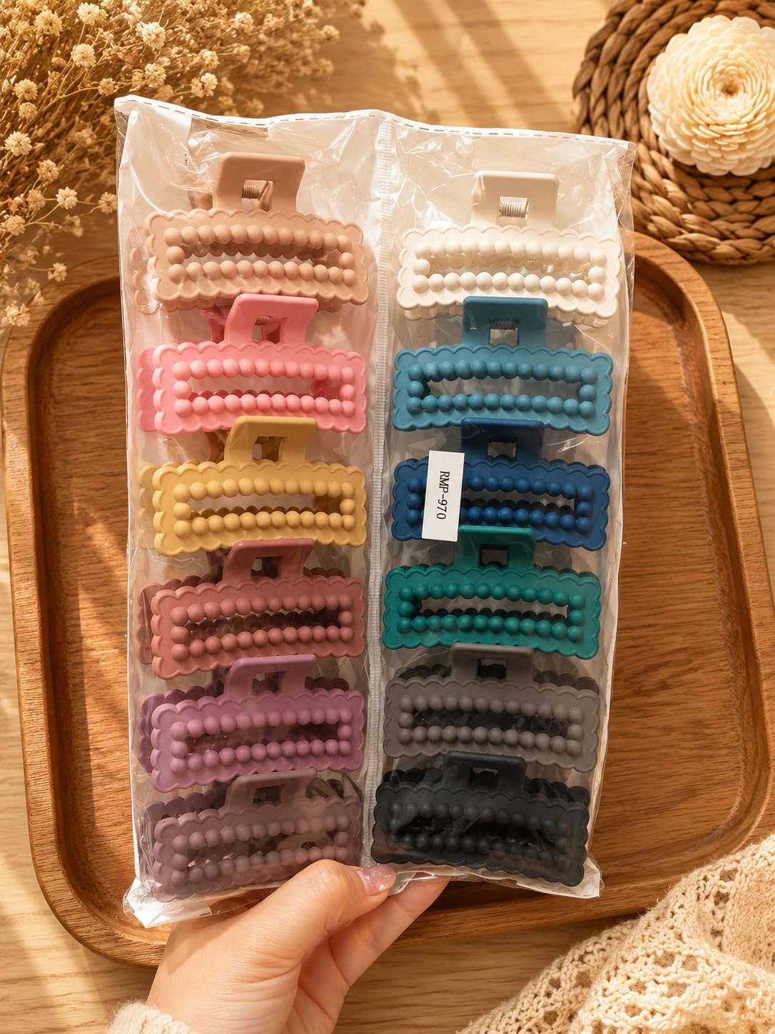 Korean clutcher for girls (pack of 12)