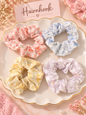 Korean premium scrunchie (pack of 12)