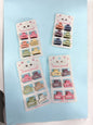 Cute Mini Colorful Hair Claw Clips – 6 Pcs Set | Korean Style Small Hair Clips for Girls( pack of 12 set)